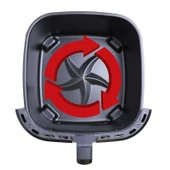 Onvo OVFRY-12 Airfryer 9 lt Yağsız Fritöz - 4