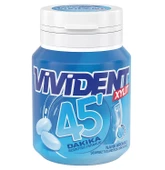 Vivident 45 Dakika Nane Aromalı Şekersiz-Tatlandırıcılı Draje Sakız Kutu 67g - 1
