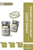 Kahvaltılık Sürülebilir Doğal Katkısız 320gr Özel Üretim Antep Fıstığı Kreması - 3