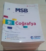 Eğitim Vadisi 9.Sınıf Coğrafya MSB Modüler Soru Bankası - 1