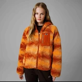 Ellesse Fermuarlı Kapüşonlu Kadın Turuncu Ceket EF162 thumbnail 1