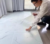 Renkli Duvarlar 1m2 3 Adet 60X60cm Floor Yapışkanlı Zemin ve Duvar Kaplama Paneli Arkası Kauçuklu Pvc WC Paneli 605 thumbnail 4
