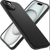 iPhone 15 Plus Kılıf Liquid Air Matte Black - ACS06650 - 1