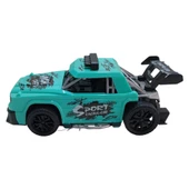 Sürtmeli Yarış Arabası - Turkuaz thumbnail 2