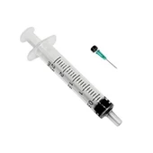 GENJECT - 2.5 ML 3 PARÇA YEŞİL KISA İĞNELİ ENJEKTÖR 21G X 16 MM (250 ADET) - 1