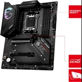 MSI Mpg B650 Carbon Wi-Fi AMD AM5 DDR5 ATX Anakart - Teşhir - 2
