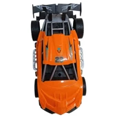 Sürtmeli Yarış Arabası - Turuncu thumbnail 4