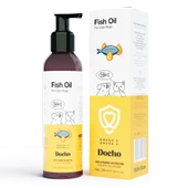 Docho Kedi ve Köpekler İçin Balık Yağı 200 ml ve Kediler İçin Tüy Sağlığı Destekleyici Damla 50 ml Seti - 2