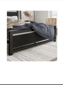 HFT HOME Metal Karyola, Çınar XL Metal Karyola Renk seçenekli, Çift Kişilik 42  120X200 SİYAH - 6