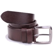 Dagoster DMK26-467DG Kahve 4 cm Hakiki Deri Erkek Kemer - 2