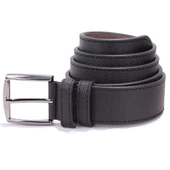 Dagoster DMK26-354 Siyah 4 cm Suni Deri Erkek Kemer - 3