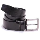 Dagoster DMK26-467DG Siyah 4 cm Hakiki Deri Erkek Kemer - 2
