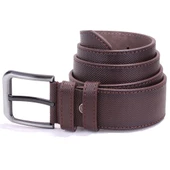 Dagoster DMK26-458 Kahve 4.5 cm Suni Deri Erkek Kemer - 3