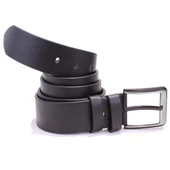 Dagoster DMK26-456 Siyah 4.5 cm Suni Deri Erkek Kemer - 2