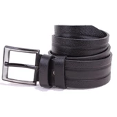 Dagoster DMK26-461DG Siyah 4.5 cm Hakiki Deri Erkek Kemer - 1