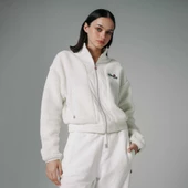 Ellesse Trucker Kadın Beyaz Ceket EF184 thumbnail 3