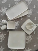 New Bone  Porselen Gold Yaldızlı 32 Parça Kahvaltı Takımı fk.121 - 4