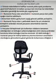 SDT TİCARET Siyah Fileli Oyuncu Koltuğu,playstation Koltuğu,oyun Koltuğu,oyuncu Sandalyesi,gaming Chair - 4