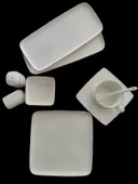 New Bone  Porselen Gold Yaldızlı 32 Parça Kahvaltı Takımı fk.121 - 1