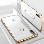 Xiaomi Redmi Note 5 Pro Kılıf Dört Köşeli Lazer Silikon Kılıf thumbnail 2