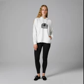 Ellesse Kapüşonlu Kadın Beyaz Sweat EF201 - 5