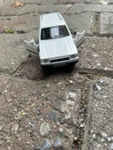 Metal Çek Bırak Kartal Araba Beyaz Sesli ve Işıklı ( 1/36 Ölçek ) - 5