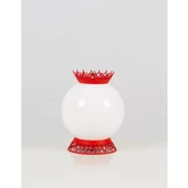 Bahar Kırmızı Taçlı Küre Abajur - 1019 - 1