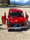 Metal Çek Bırak Çiçek Abbas Minibüs ( 1/36 Ölçek ) - 1