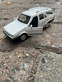 Metal Çek Bırak Kartal Araba Beyaz Sesli ve Işıklı ( 1/36 Ölçek ) - 1