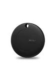 MiLi Mitag Airtag Apple Ile Uyumlu Apple MFI Sertifikalı Akıllı Takip Cihazı Kılıfsız Siyah - 1