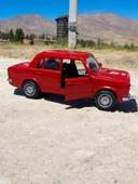 Metal Çek Bırak Murat 124 Araba Kırmızı Sesli ve Işıklı ( 1/36 Ölçek ) - 2