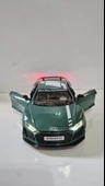 Diecast Audi R8 V10 Modifiye Performance Metal Işıklı Sesli Oyuncak Spor Araba 20 cm - 1