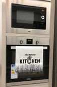 Valerine Life Kişiye İsme Özel Sultanın Kitchen Mutfak Kurulama ve Fırın Beyaz El Havlusu %100 Pamuklu 35x50cm - 1