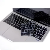 F Klavye Laptop Macbook Pro Kılıf DaktiloTip Baskı 12inç A1534-13inç A1708 ile Uyumlu - 3