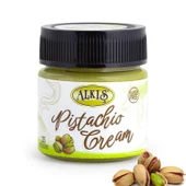 Alkış Pistachio Creams Sürülebilir Glutensiz Dubai Çikolatasına Uygun Antep Fıstığı Kreması Net 200 G - 1