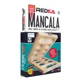 Redka Ahşap Mancala Akıl Zeka Mantık ve Strateji Oyunu (RD5500) thumbnail 1