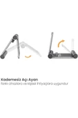 Yüksekliği Ayarlanabilir Katlanabilir Laptop/Tablet/Telefon Standı Minimalist ve Taşınabilir - 2