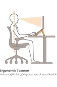 Yüksekliği Ayarlanabilir Katlanabilir Laptop/Tablet/Telefon Standı Minimalist ve Taşınabilir - 7
