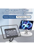 Voltix Tablet Standı 360° Dönebilen Tablet Tutucu Katlanabilir Alüminyum Tablet ve Telefon Standı - 2