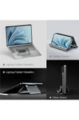 Yüksekliği Ayarlanabilir Katlanabilir Laptop/Tablet/Telefon Standı Minimalist ve Taşınabilir - 8