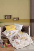 Clasy Ranforce %100 Pamuk Bebek Uyku Seti Lion V1 Bej - 1
