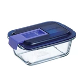 Luminarc Temp Easy Box Dikdörtgen 38 CC Mavi Kapak 003Q2038 - 1
