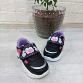 M.P One 3127 Siyah-Pembe Işıklı Fuspetli Bebe Spor Ayakkabı - 3