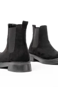 Siyah Süet Lastikli Günlük Kadın Bot thumbnail 5