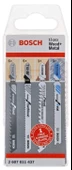Bosch Professional 2607011437 15 Parça Dekupaj Testeresi Bıçağı Seti (Ahşap ve Metal için, Dekupaj Testeresi Aksesuarlar - 1
