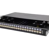 LEGRAND 032162 24 PORT DUBLEX LC FİBER OPTİK PATCH PANEL (24 ADET LC DUBLEX COUPLER-EK KASETİ) - 5