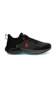 U.S Polo Assn. FLORIN WMN 4PR 101812667 Kadın Sneaker Ayakkabı Siyah Kırmızı 36-40 - 7