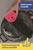 Double Sided Sponge, Bulaşık Süngeri - Çift Taraflı, 4 Adet Çizmez, Uzun Kullanım Ömürlü - 6