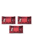 3 Paket Red Rose Islak Havlu Mendil 90 Adet Kapaklı Gül Kokulu - 1