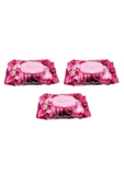 3 Paket Red Rose Islak Havlu Mendil 90 Adet Kapaklı Gül Kokulu - 1